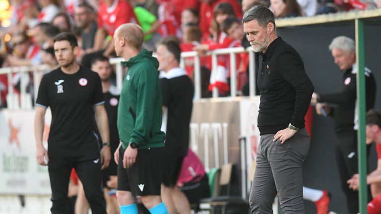 Alexander was sacked following Motherwell's Europa Conference League qualifiers against Sligo Rovers