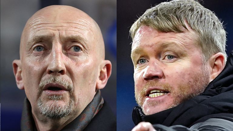 Ian Holloway (middle) and Grant McCann (right) could become Motherwell&#39;s next manager