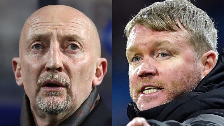 Ian Holloway (centro) y Grant McCann (derecha) podrían convertirse en el próximo gerente de Motherwell