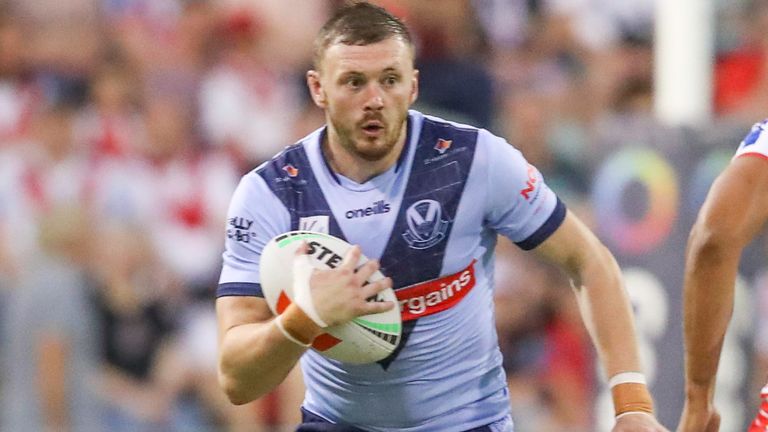 Joe Batchelor was injured in St Helens' win over St George Illawarra