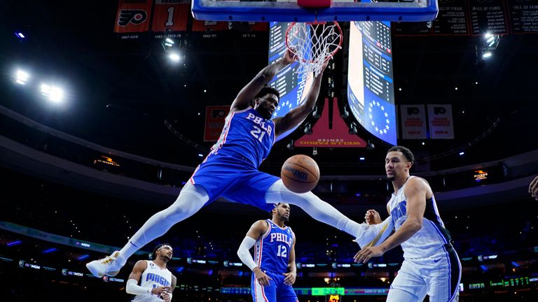 Orlando Magic 94-105 Philadelphia 76ers | NBA Highlights | NBA News ...