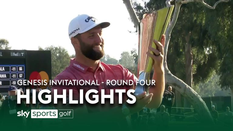 Highlights from the final day of the Genesis Invitational from Riviera Country Club