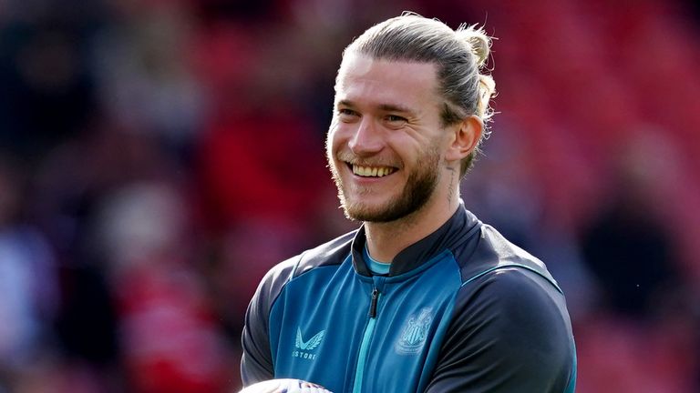 Loris Karius podría ser titular en la final de la Carabao Cup del Newcastle con el Manchester United