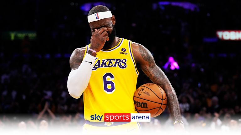 Lakers&#39; LeBron James
