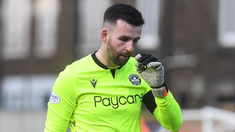 KIRKCALDY, SCOTLAND - FEBRUARY 11: Motherwell&#39;s Liam Kelly looks dejected during a Scottish Cup match between Raith Rovers and Motherwell at Stark&#39;s Park, on February 11, 2023, in Kirkcaldy, Scotland. (Photo by Craig Foy / SNS Group)