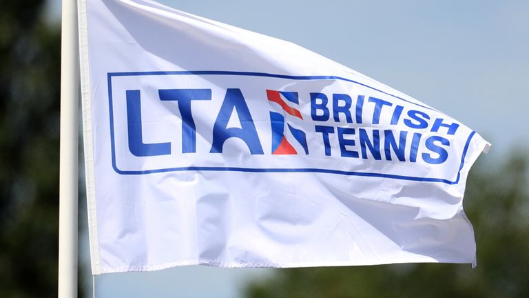 LTA British Tennis flag 