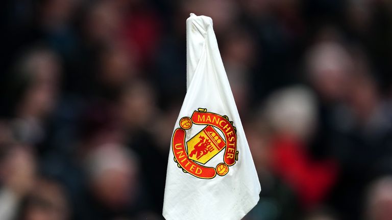 A general view of a corner flag during the Premier League match at Old Trafford, Manchester. Picture date: Monday May 2, 2022.