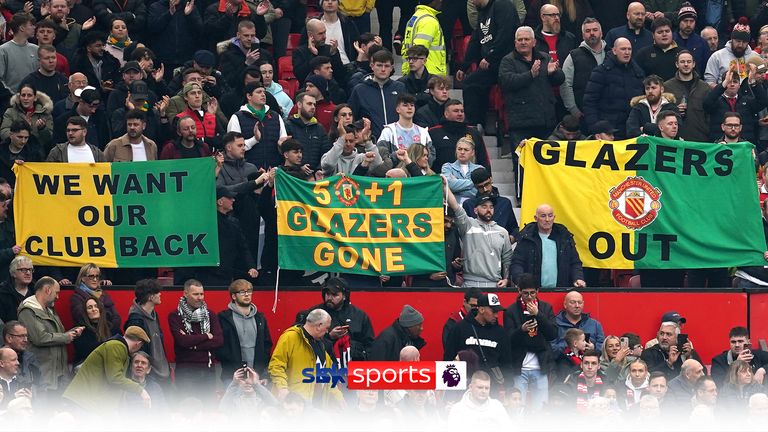 Manchester united fans express their opinions about the clubs owners