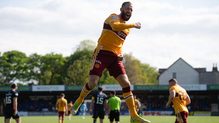 Motherwell avoided relegation in Alexander's first season 