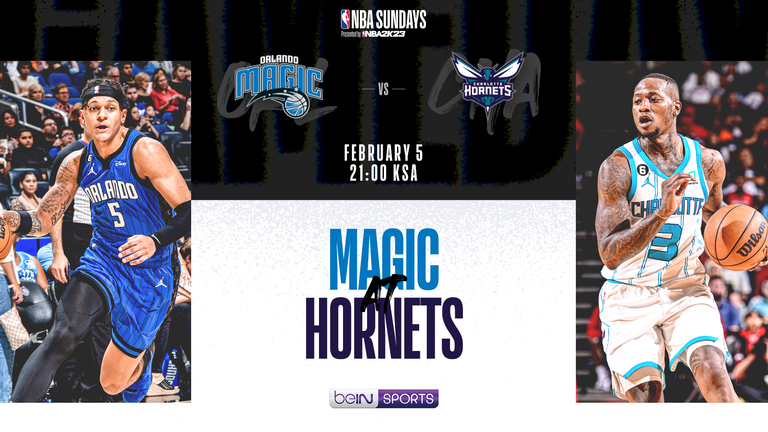 The Orlando Magic and the Charlotte Hornets tip-off on Sunday, 6pm, live on Sky Sports Arena as the primetime game. 