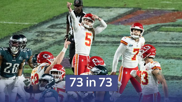 Watch all 73 points in 73 seconds from an exhilarating Super Bowl that saw the Kansas City Chiefs beat the Philadelphia Eagles 38-35.