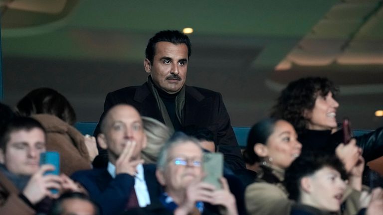 The Emir of Qatar Sheikh Tamim bin Hamad Al Thani is a Manchester United fan