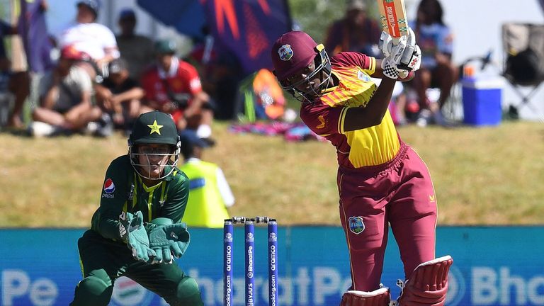 Rashada Williams put in a good performance with the bat to save the innings for the West Indies 