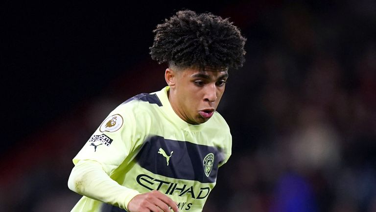 Rico Lewis impressed for Man City