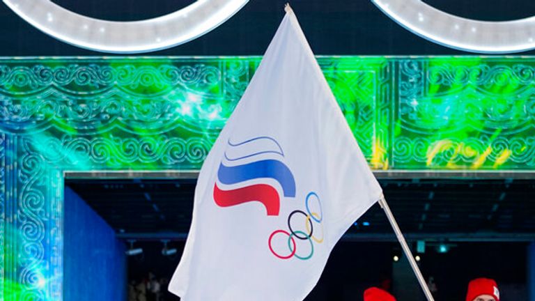 Russian athletes have previously competed as the Russian Olympic Committee