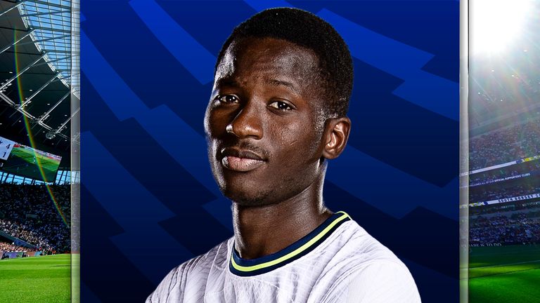 Tottenham's Pape Matar Sarr spoke exclusively to Sky Sports