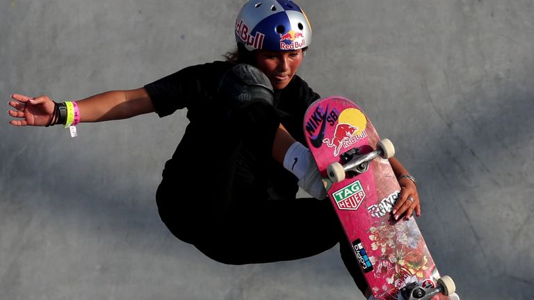 Sky Brown has become Great Britain's first skateboarding world champion