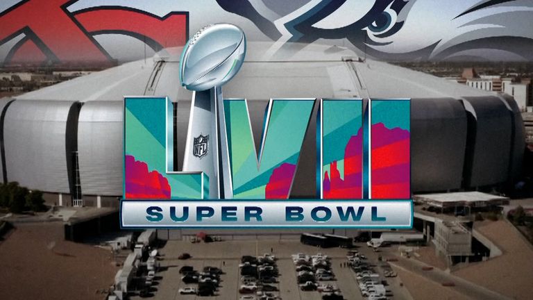 Get ready for Super Bowl LVII, as the Kansas City Chiefs clash with the Philadelphia Eagles in Phoenix Arizona, Sunday from 10pm on Sky Sports NFL