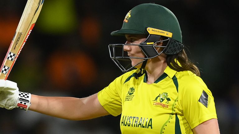 Women's T20 World Cup: Tahlia McGrath blasts Australia to six-wicket ...