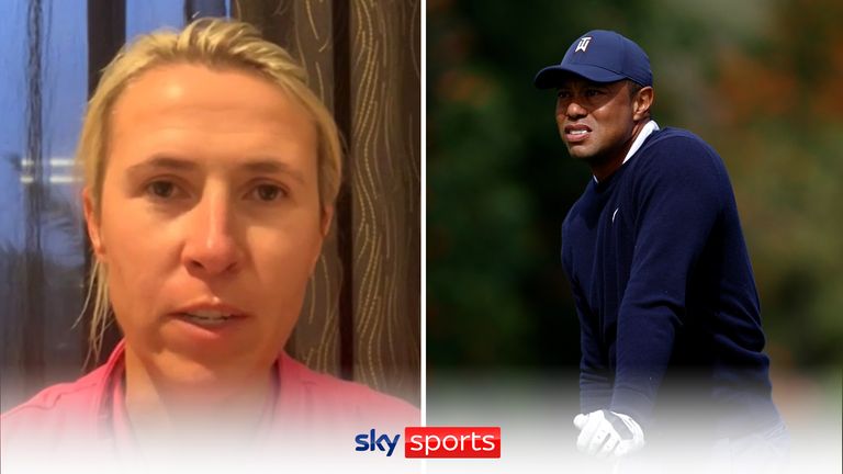Tiger Woods, Sophie Walker, Golf