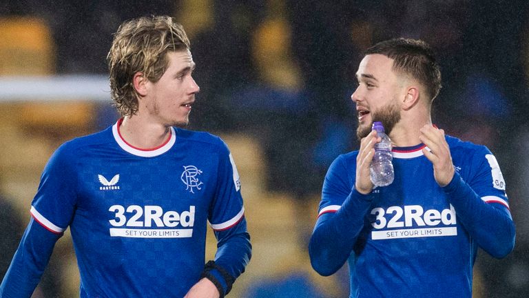 Todd Cantwell and Nicolas Raskin joined Rangers in January
