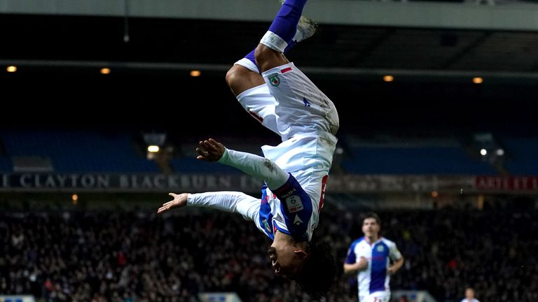 Tyrhys Dolan netted the only goal of the game to give Blackburn victory