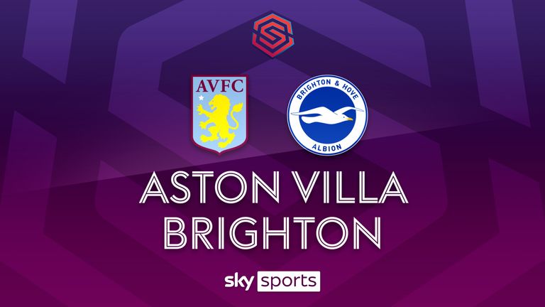 WSL: Aston Villa 1-1 Brighton | Women&#39;s Super League highlights