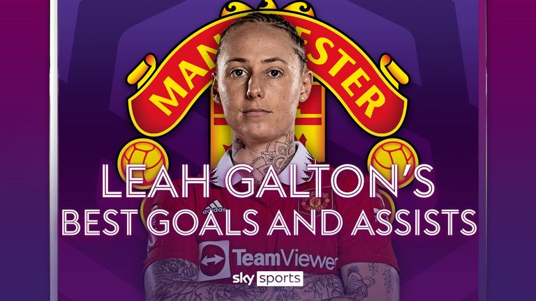 Screenshot of Leah Galton's best goals and assists from ident for thumb