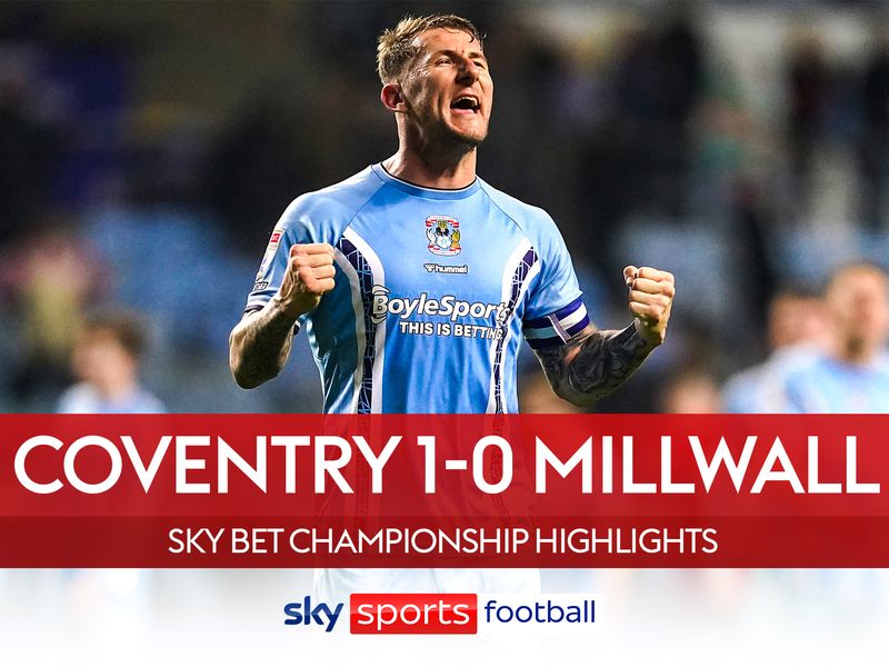 Millwall v Coventry City highlights 