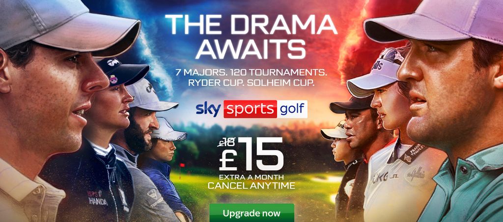 Get Sky Sports Golf