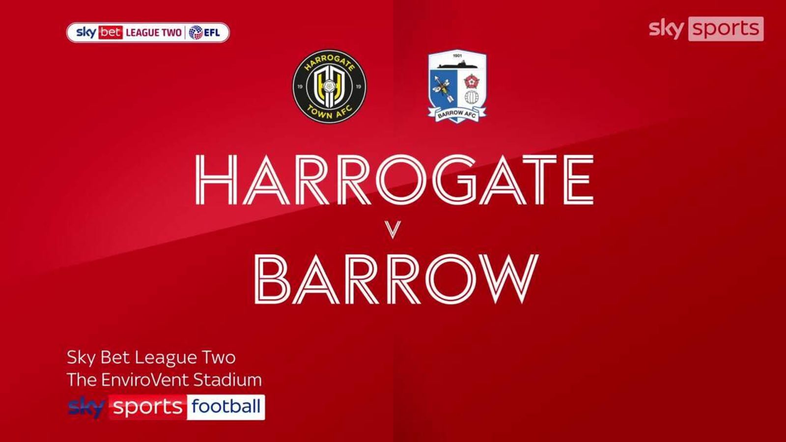 Harrogate 1-0 Barrow: Matt Daly Back On The Scoresheet For The ...