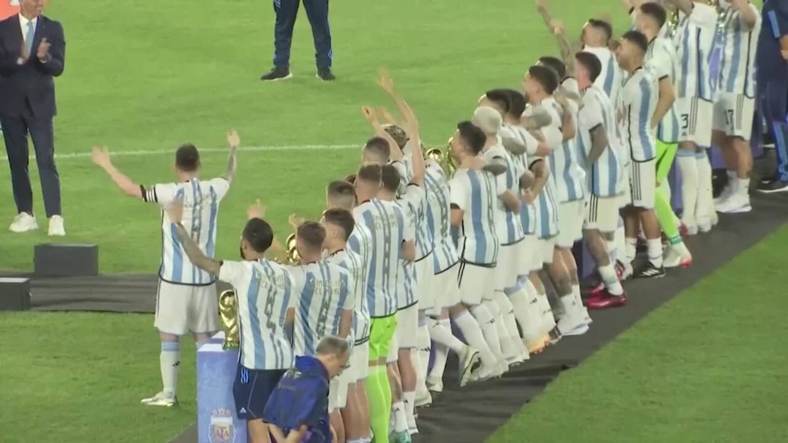 Lionel Messi hits 800 career goals on Argentina return after World Cup