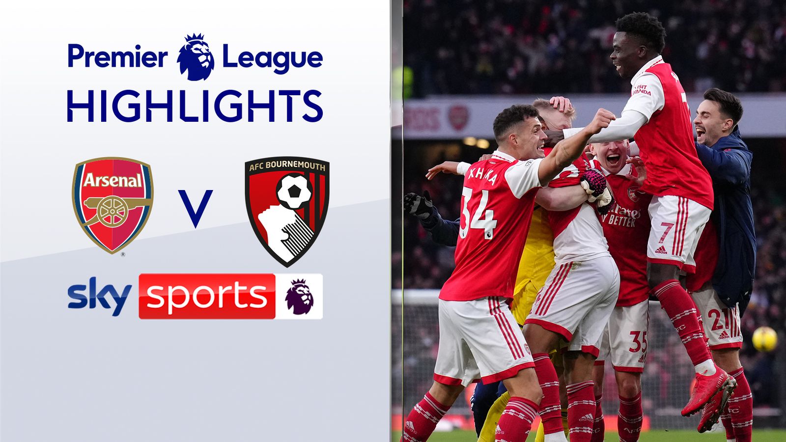 Arsenal 3-2 Bournemouth | Premier League Highlights | Football News ...