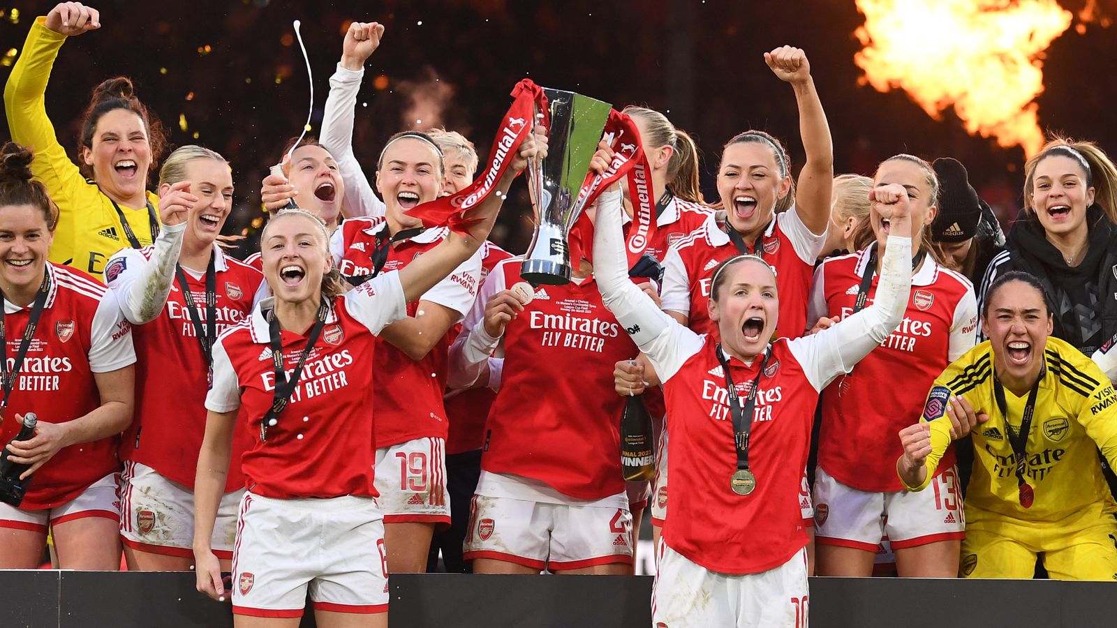 Arsenal 3-1 Chelsea: Gunners Win Women's League Cup For Sixth Time ...