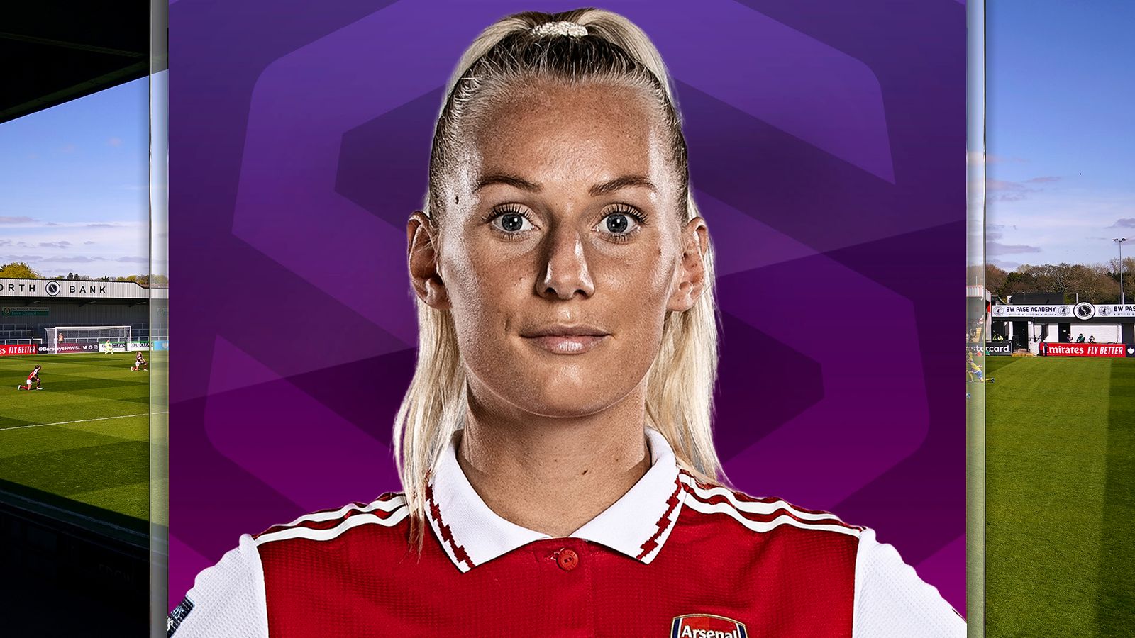 Stina Blackstenius: la delantera del Arsenal explica sus ambiciones por el título de la Superliga femenina antes del crucial derbi del norte de Londres |  Noticias de futbol