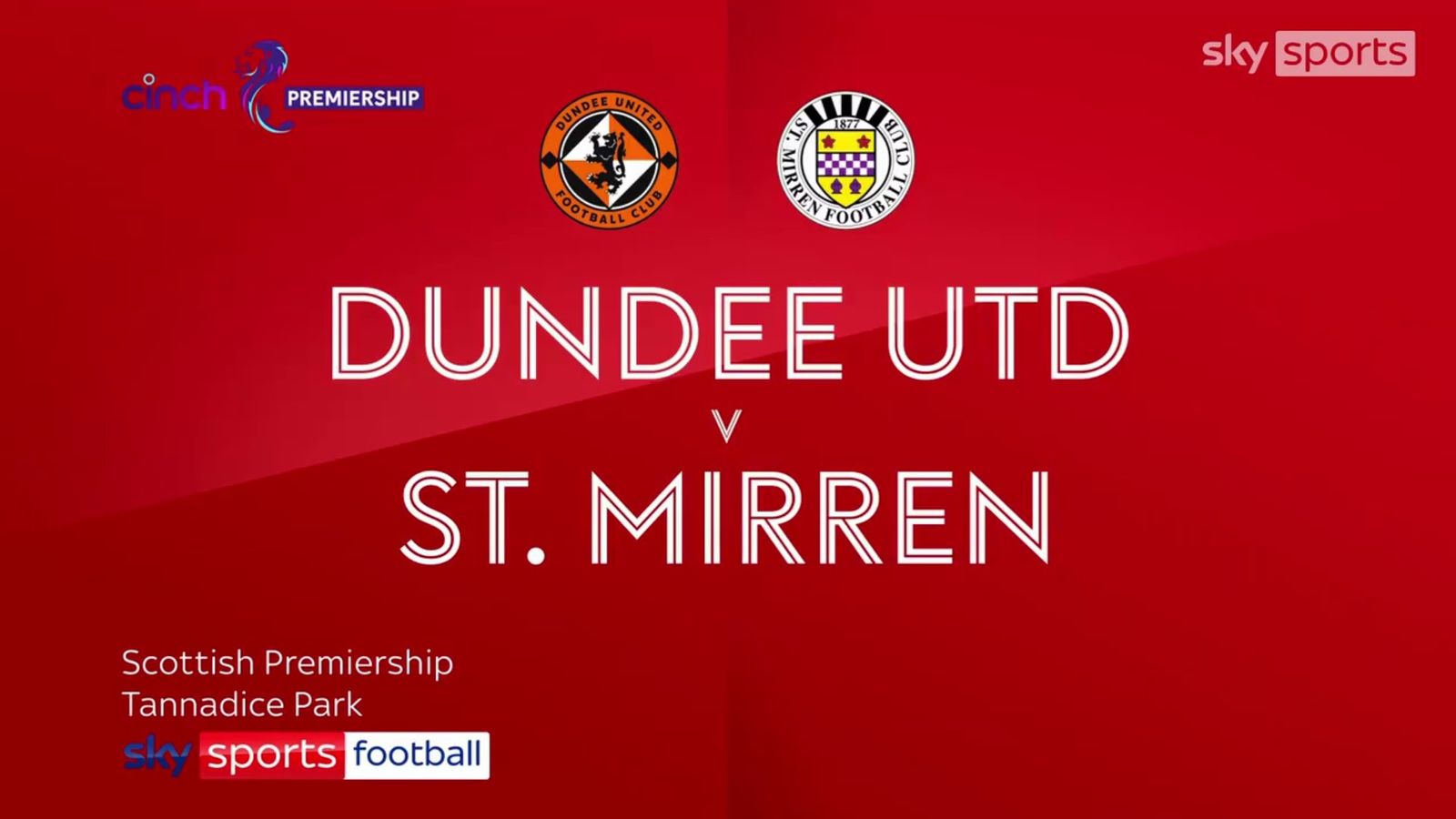 Dundee United 11 St Mirren Scottish Premiership highlights