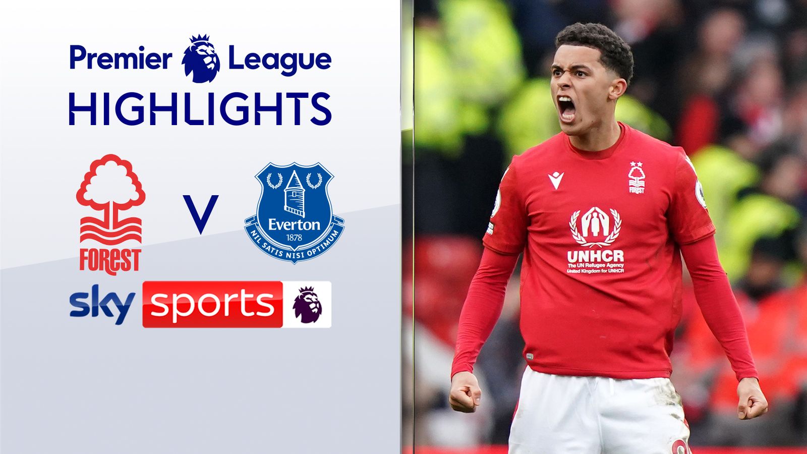 Nottingham Forest 22 Everton Premier League highlights Football