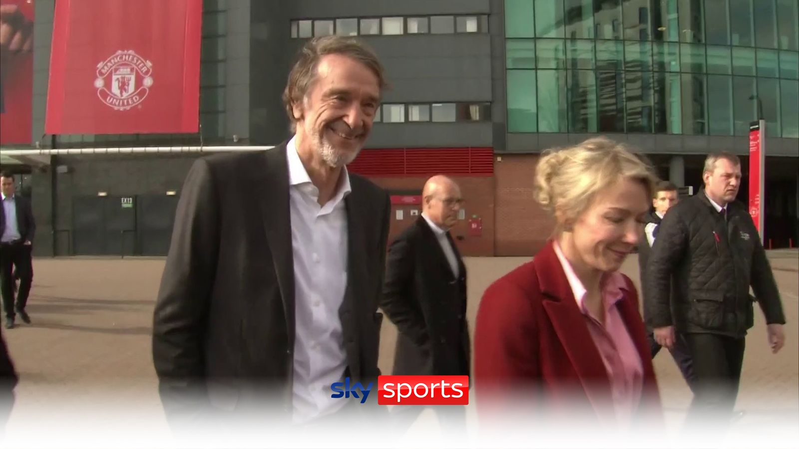 Manchester United takeover Sir Jim Ratcliffe tours Old Trafford as