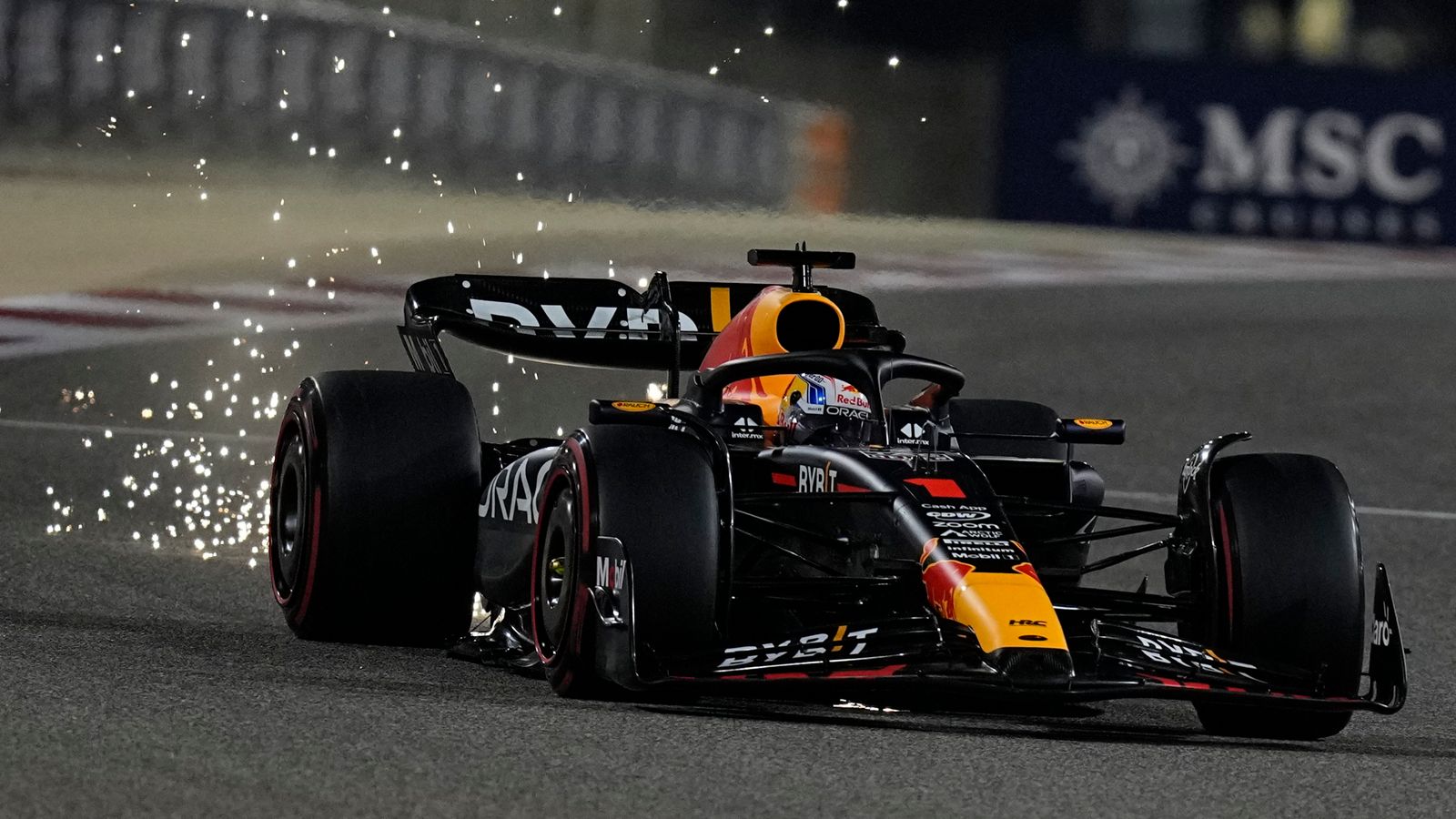 Bahrain GP Qualifying Max Verstappen takes opening F1 2023 pole as Red Bull oust Ferrari and