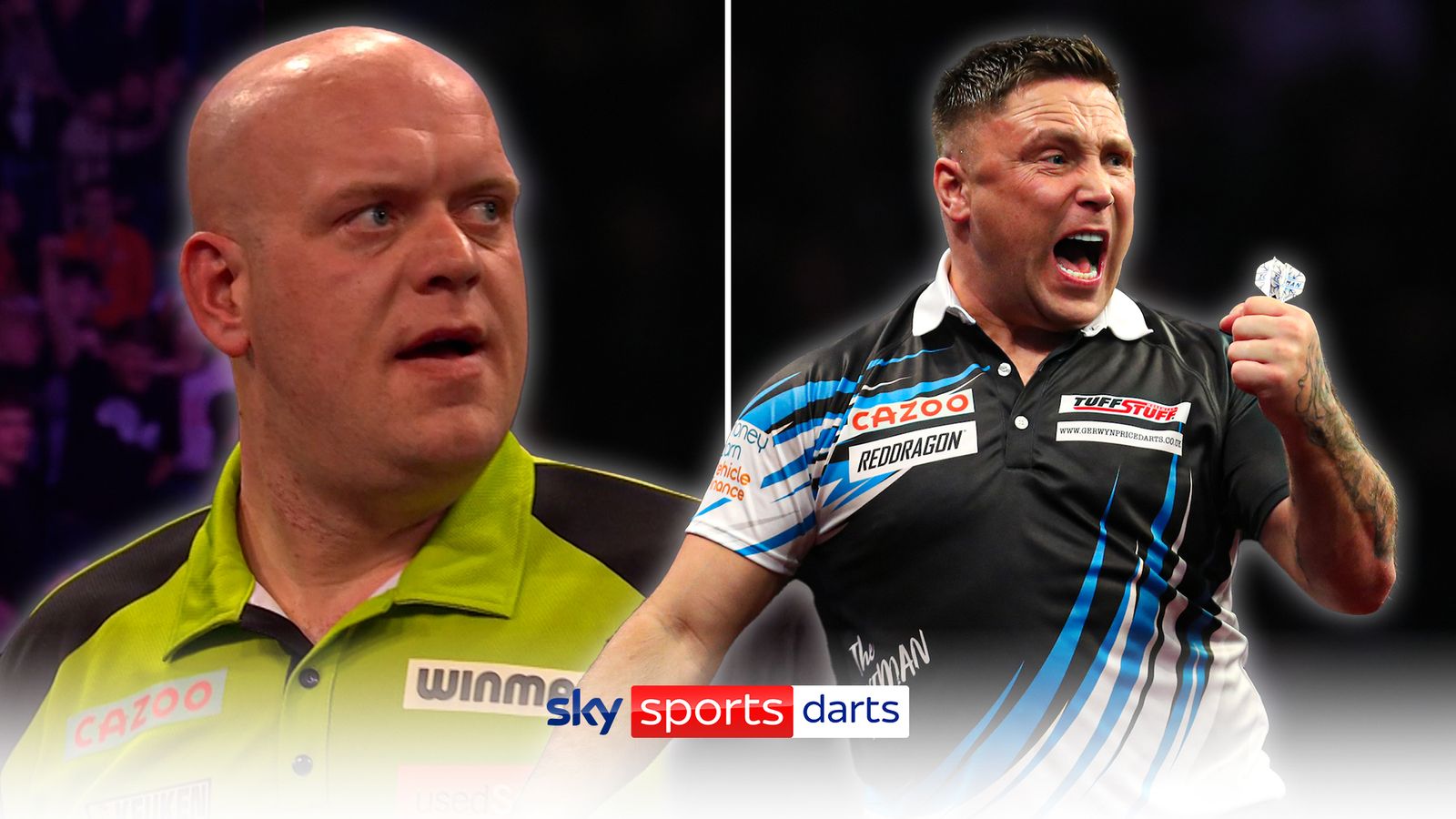 Gerwyn Price shines with Michael van Gerwen shellshocked The Best of Nottingham Darts News