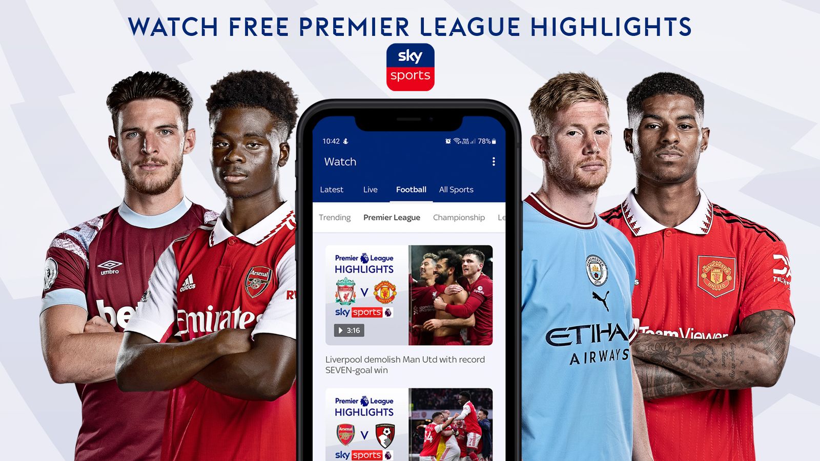 Premier League goals, highlights and in-game clips How to watch with Sky Sports Football News Sky Sports