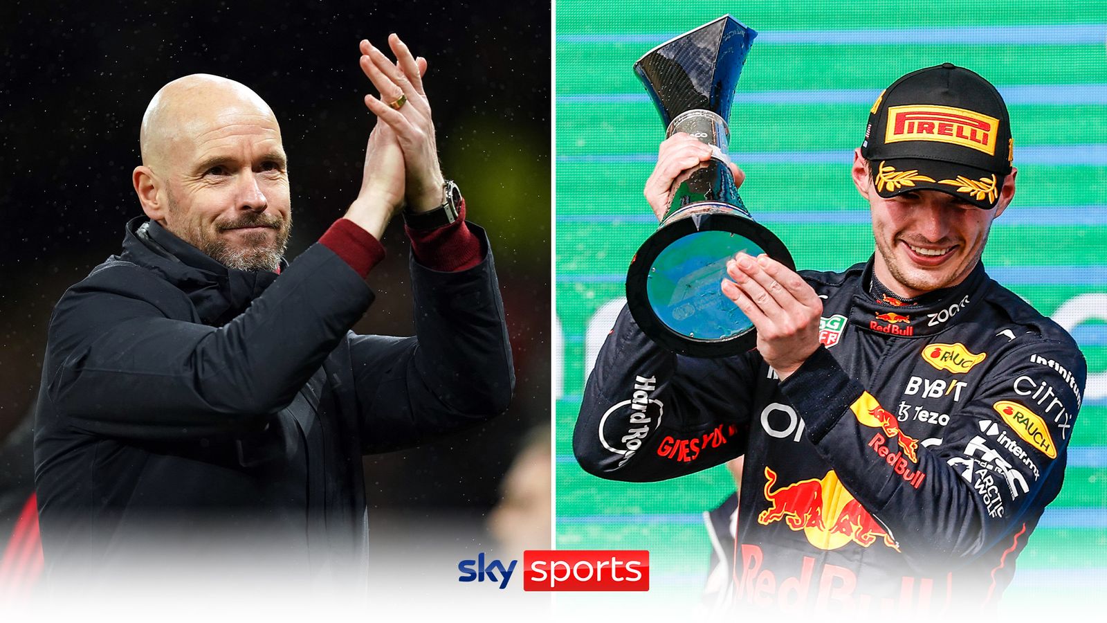 Erik ten Hag's good luck message to Max Verstappen! | 'He's a winner ...