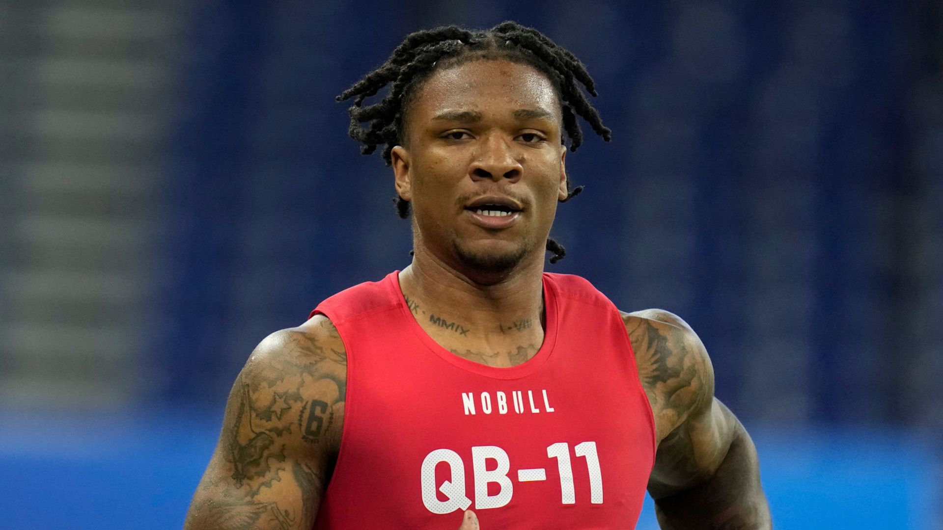 Richardson lights up NFL Combine with record performance