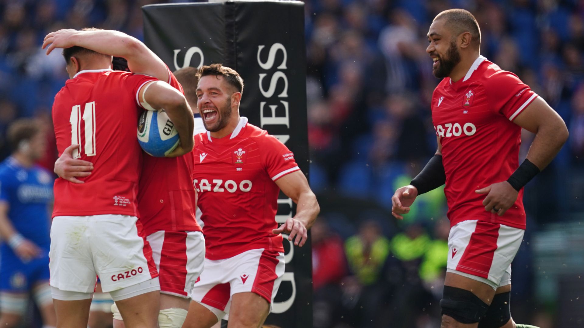 Wales clinch bonus-point Six Nations win vs poor Italy in Rome