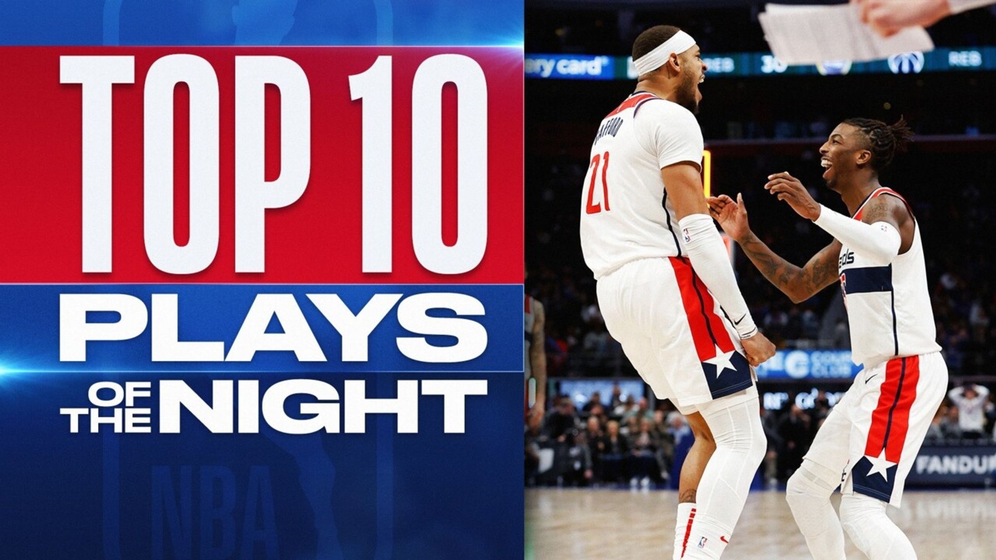 NBA Top 10 Plays Of The Night