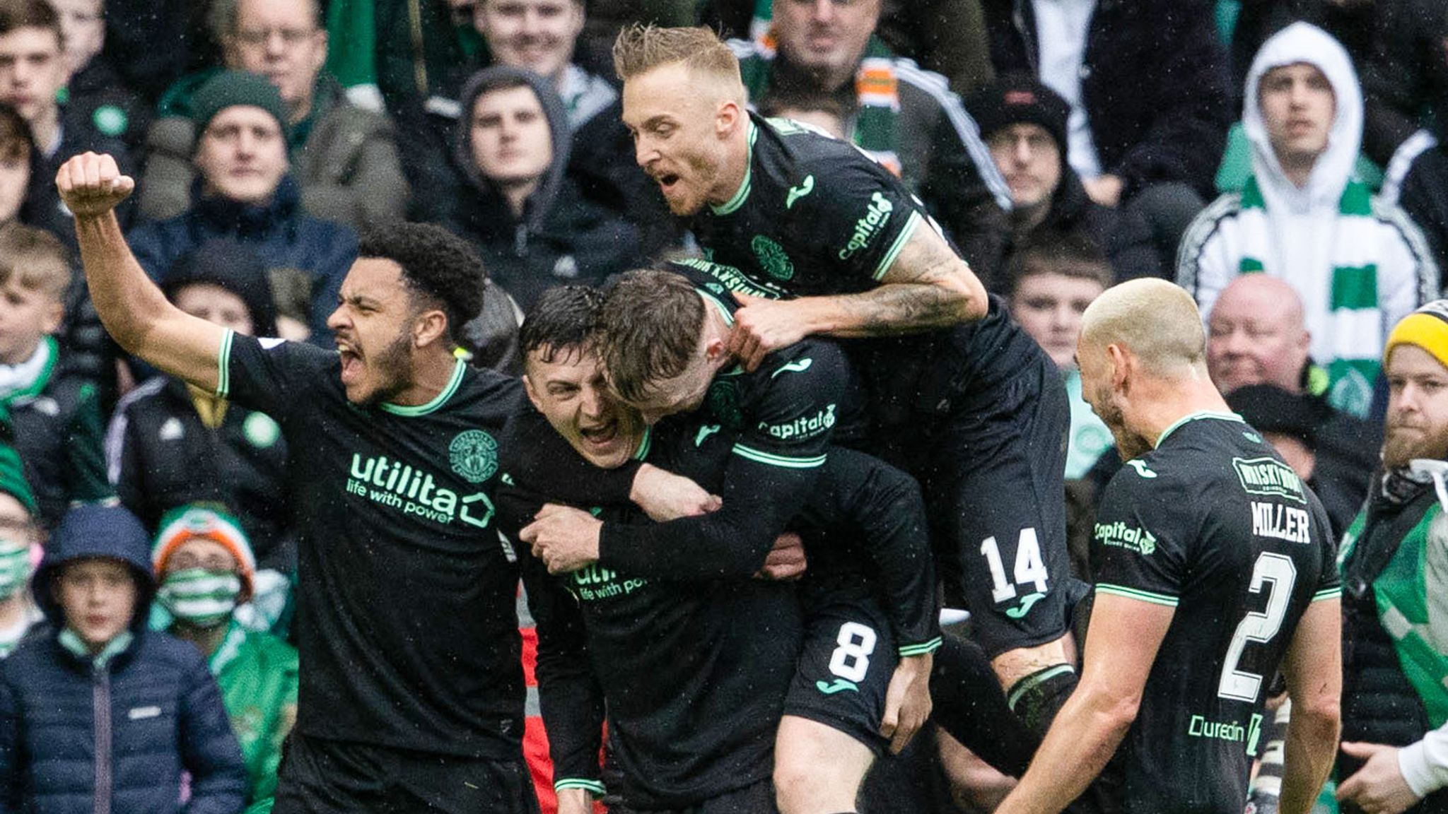 Celtic 3 - 1 Hibernian - Match Report & Highlights