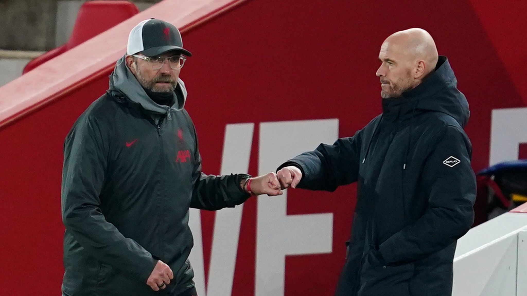 Manchester United manager Erik ten Hag talks about favourites in Liverpool FA Cup tie. 