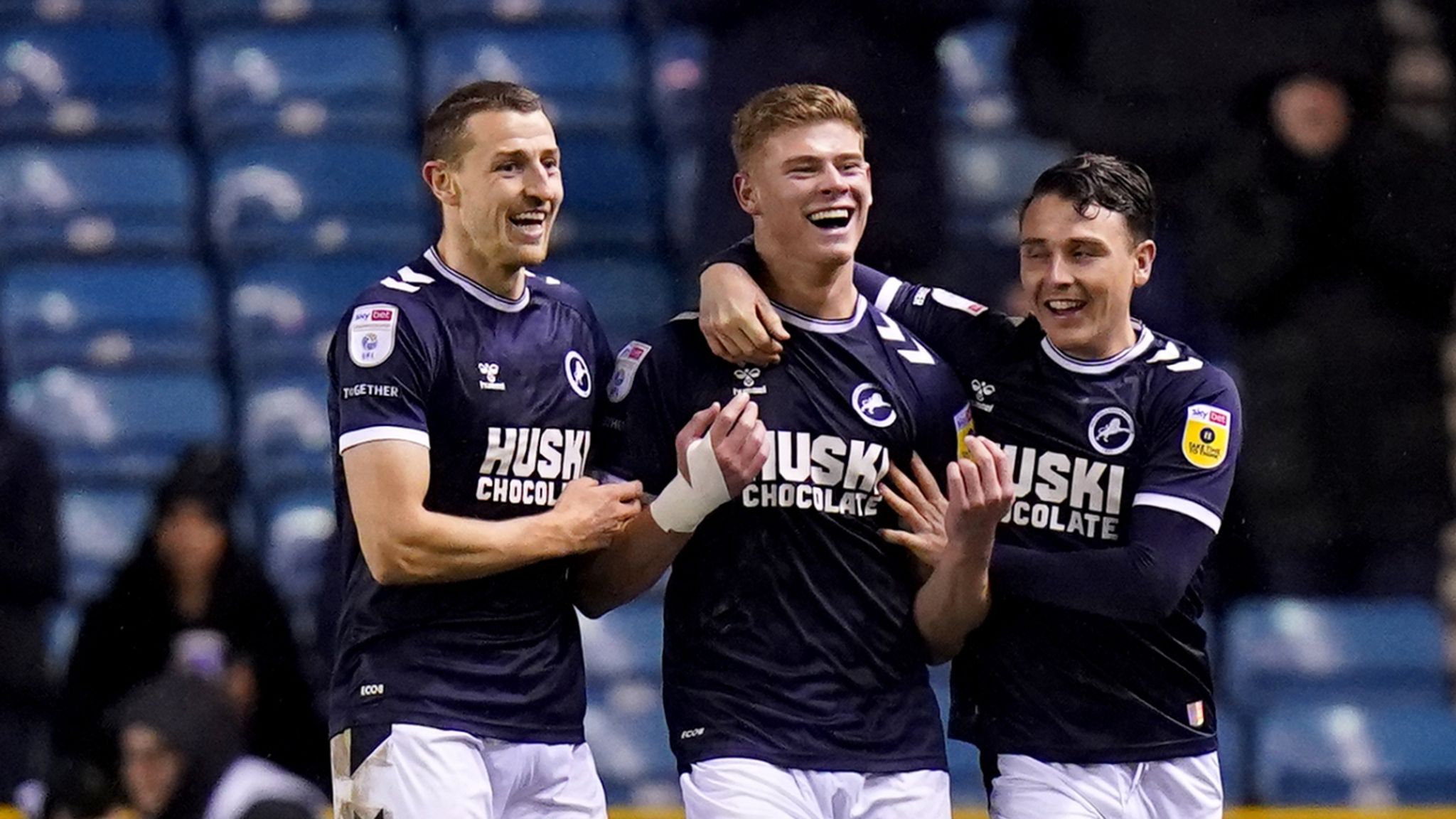 Millwall 2-1 Swansea: Charlie Cresswell and Andreas Voglsammer