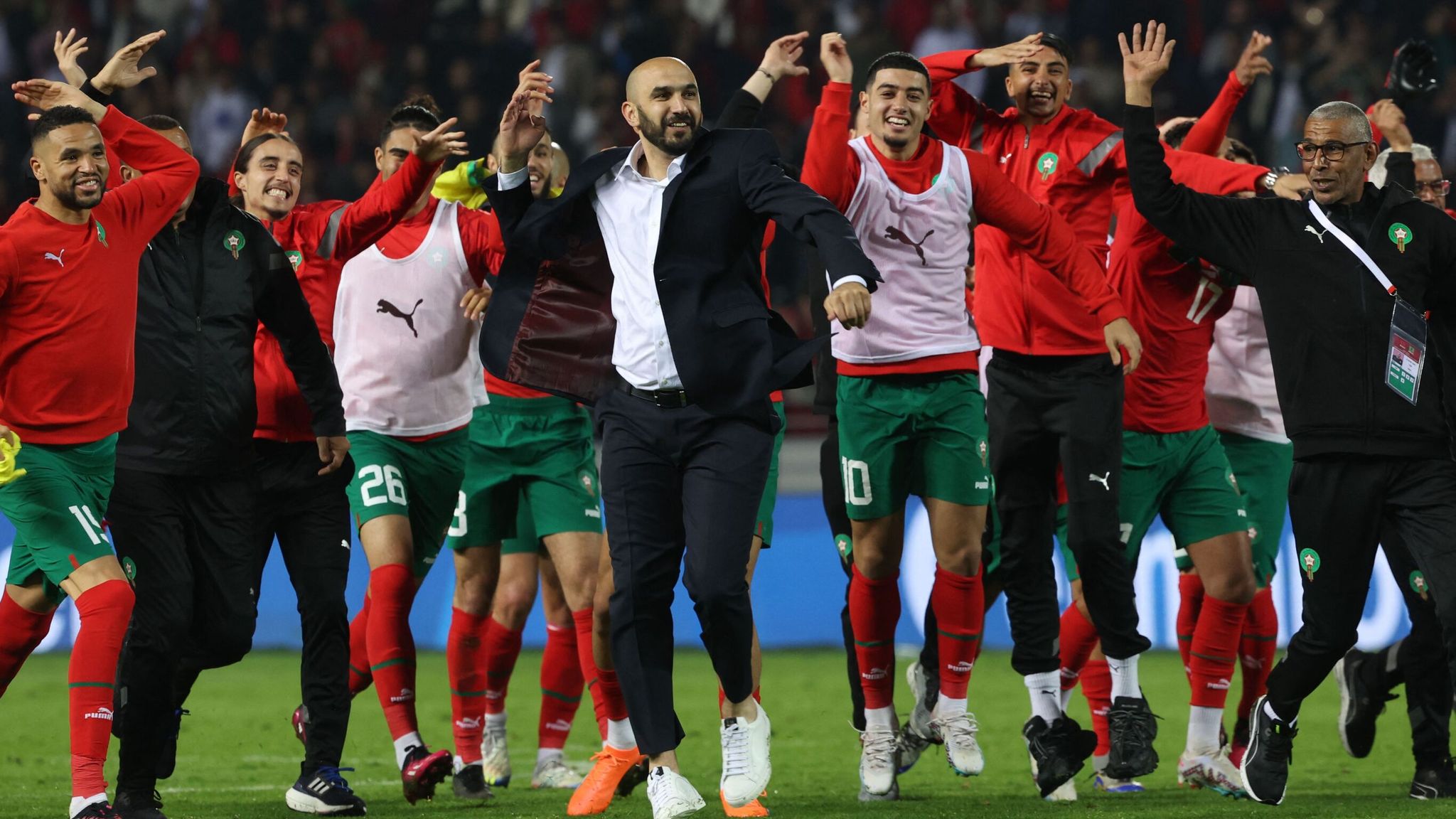 Morocco 2-1 Brazil World Cup semi-finalists earn famous win over FIFAs top-ranked side in Tangier Football News Sky Sports