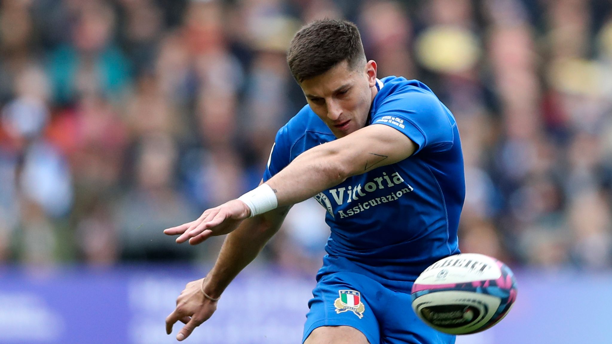 Scotland 26-14 Italy: Blair Kinghorn scores Six Nations hat-trick as ...